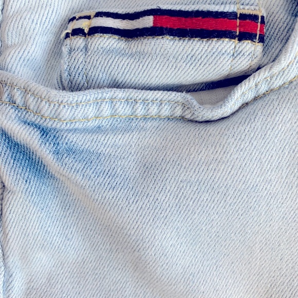 Tommy Hilfiger Denim Distressed Shorts Sz 10 - Picture 3 of 7